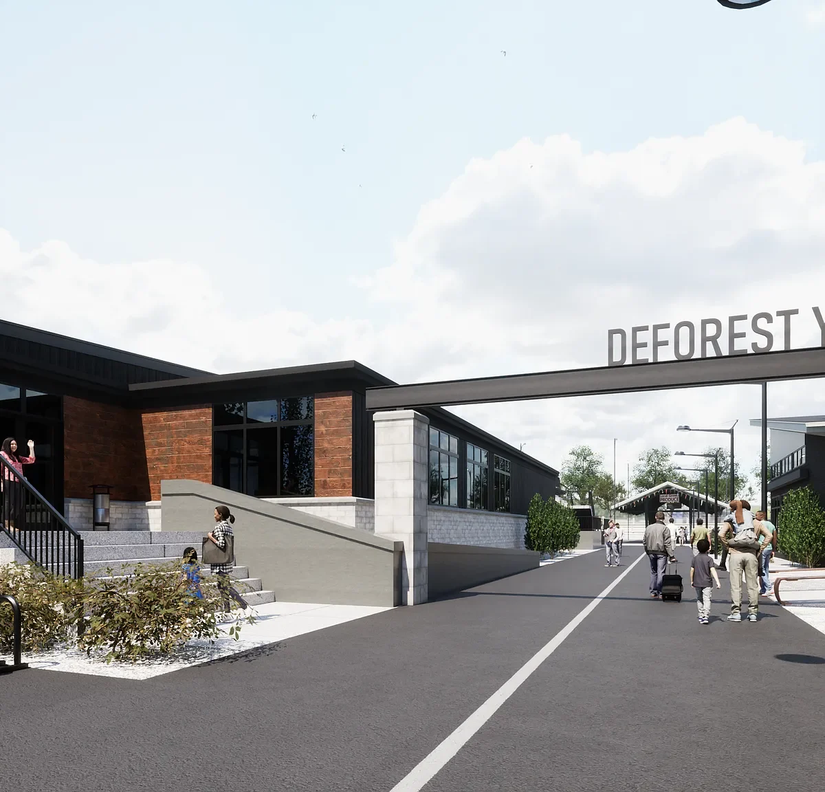DeForest rendering -Outside
